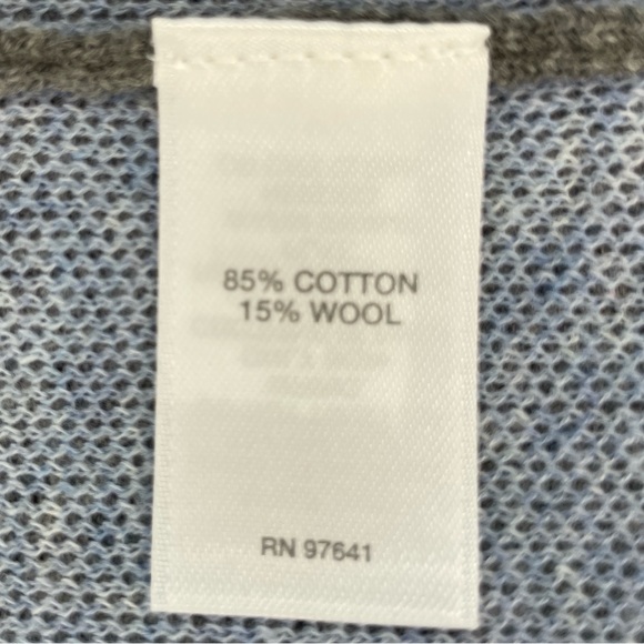 J. Jill Pure Jill Wool Blend Hooded Open Front Long Sleeve Cardigan - Light Gray - Picture 12 of 13